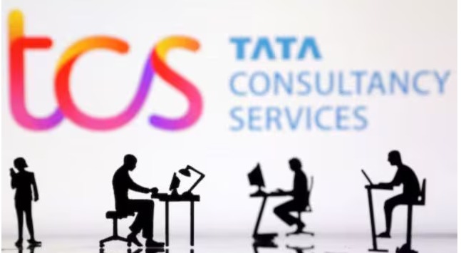 Indian IT layoffs illustration showing TCS employees affected by global tech trends